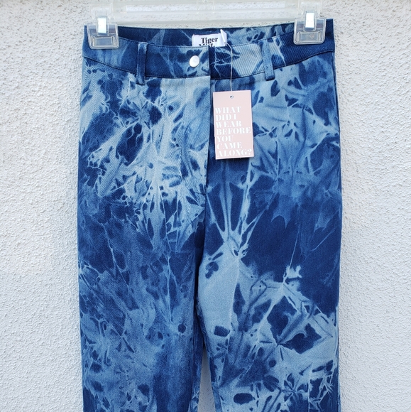Tiger Mist Tie Dye High Rise Bootcut Pants - Picture 4 of 7